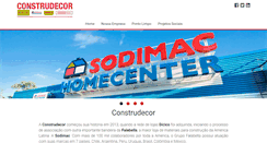 Desktop Screenshot of construdecor.com.br